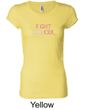 Ladies Shirt Breast Cancer Fight Cancer Longer Length Tee T-Shirt