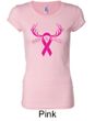 Ladies Shirt Breast Cancer Save a Rack Longer Length Tee T-Shirt