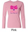 Ladies Shirt Breast Cancer Save Them All Long Sleeve Tee T-Shirt