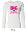 Ladies Shirt Breast Cancer Save Them All Long Sleeve Tee T-Shirt