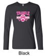 Ladies Shirt Breast Cancer Tackle Cancer Long Sleeve Tee T-Shirt
