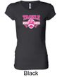 Ladies Shirt Breast Cancer Tackle Cancer Longer Length Tee T-Shirt