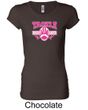Ladies Shirt Breast Cancer Tackle Cancer Longer Length Tee T-Shirt