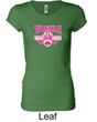 Ladies Shirt Breast Cancer Tackle Cancer Longer Length Tee T-Shirt