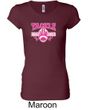 Ladies Shirt Breast Cancer Tackle Cancer Longer Length Tee T-Shirt