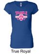 Ladies Shirt Breast Cancer Tackle Cancer Longer Length Tee T-Shirt