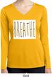 Ladies Shirt Breathe Dry Wicking Long Sleeve Tee