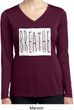 Ladies Shirt Breathe Dry Wicking Long Sleeve Tee