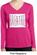 Ladies Shirt Breathe Dry Wicking Long Sleeve Tee