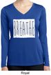 Ladies Shirt Breathe Dry Wicking Long Sleeve Tee