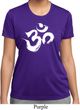 Ladies Shirt Brushstroke Aum Moisture Wicking Tee T-Shirt