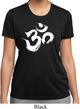 Ladies Shirt Brushstroke Aum Moisture Wicking Tee T-Shirt