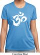 Ladies Shirt Brushstroke Aum Moisture Wicking Tee T-Shirt