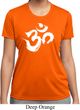 Ladies Shirt Brushstroke Aum Moisture Wicking Tee T-Shirt