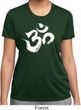 Ladies Shirt Brushstroke Aum Moisture Wicking Tee T-Shirt
