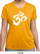 Ladies Shirt Brushstroke Aum Moisture Wicking Tee T-Shirt