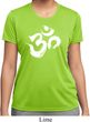 Ladies Shirt Brushstroke Aum Moisture Wicking Tee T-Shirt