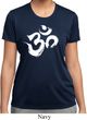 Ladies Shirt Brushstroke Aum Moisture Wicking Tee T-Shirt