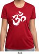 Ladies Shirt Brushstroke Aum Moisture Wicking Tee T-Shirt