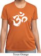 Ladies Shirt Brushstroke Aum Moisture Wicking Tee T-Shirt