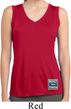 Ladies Shirt Built Ford Bottom Print Sleeveless Moisture Wicking Tee