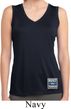 Ladies Shirt Built Ford Bottom Print Sleeveless Moisture Wicking Tee
