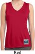 Ladies Shirt Built Ford Bottom Print Sleeveless Moisture Wicking Tee