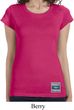 Ladies Shirt Built Ford Tough Bottom Print Longer Length Tee T-Shirt