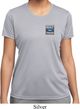 Ladies Shirt Built Ford Tough Pocket Print Moisture Wicking T-Shirt