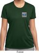 Ladies Shirt Built Ford Tough Pocket Print Moisture Wicking T-Shirt