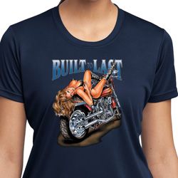 Ladies Shirt Built To Last Moisture Wicking Tee T-Shirt