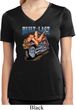 Ladies Shirt Built To Last Moisture Wicking V-neck Tee