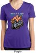 Ladies Shirt Built To Last Moisture Wicking V-neck Tee