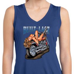 Ladies Shirt Built To Last Sleeveless Moisture Wicking Tee