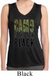 Ladies Shirt Camo is the New Black Sleeveless Moisture Wicking Tee