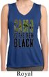Ladies Shirt Camo is the New Black Sleeveless Moisture Wicking Tee
