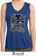 Ladies Shirt Chopper Cross Skeleton Sleeveless Moisture Wicking Tee