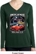Ladies Shirt Chrysler American Made Dry Wicking Long Sleeve Tee