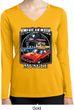 Ladies Shirt Chrysler American Made Dry Wicking Long Sleeve Tee