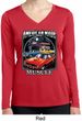 Ladies Shirt Chrysler American Made Dry Wicking Long Sleeve Tee