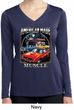 Ladies Shirt Chrysler American Made Dry Wicking Long Sleeve Tee