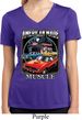 Ladies Shirt Chrysler American Made Moisture Wicking V-neck Tee