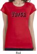 Clearance - Ladies Classic Rock Yoga Longer Length Yoga Tee Shirt