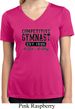 Ladies Shirt Competitive Gymnast Moisture Wicking V-neck Tee T-Shirt
