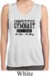 Ladies Shirt Competitive Gymnast Sleeveless Moisture Wicking Tee