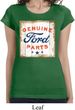 Ladies Shirt Distressed Genuine Ford Parts Longer Length Tee T-Shirt