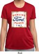 Ladies Shirt Distressed Genuine Ford Parts Moisture Wicking Tee