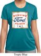 Ladies Shirt Distressed Genuine Ford Parts Moisture Wicking Tee