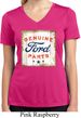 Ladies Shirt Distressed Genuine Ford Parts Moisture Wicking V-neck Tee