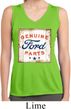 Ladies Shirt Distressed Genuine Ford Sleeveless Moisture Wicking Tee